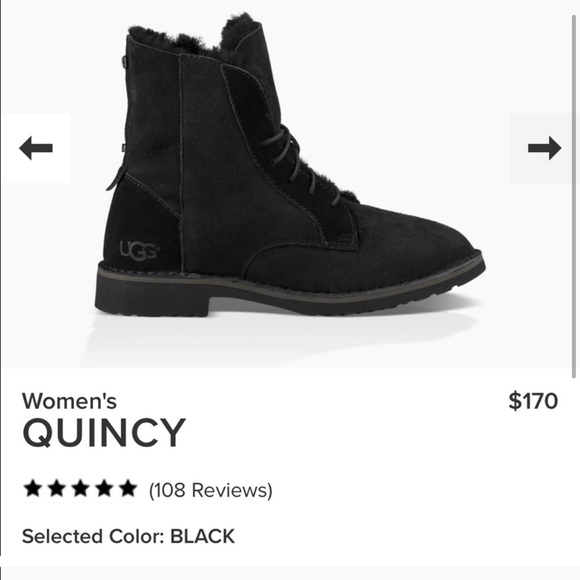 BRAND NEW IN BOX UGG QUINCY SIZE 5 - Picture 2 of 7